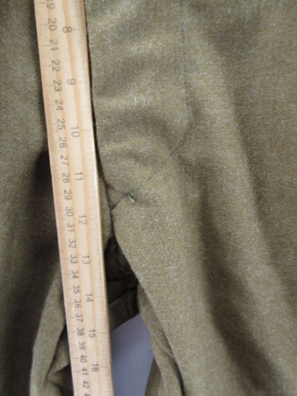 VGT Australian Army Pants 31X32 50s Battledress Cargo 60s DEADSTOCK NEW - Picture 5 of 16